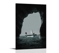 DOLNJUH Póster de avión de guerra B25 Mitchell Gran Fuerza Aérea de combate para pared, pintura decorativa para dormitorio, pósteres, 60 x 90 cm, estilo marco