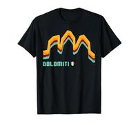 Dolomitas Tre Cime di Lavaredo Dolomiti Retro Cooles Wander Camiseta