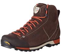 Dolomite, Bota Cinquantaquattro Hike GTX Hombre, Dark Brown/Red, 40 2/3 EU
