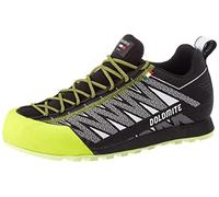 Dolomite Zapato VELOCISSIMA, Zapatillas de Escalada Unisex Adulto, Pewter Grey/Green Shoot, 46.5 EU