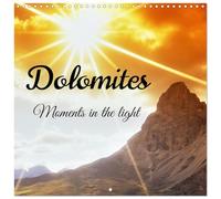 Dolomites Moments in the light (Wall Calendar 2026 12" x 24" / 30 x 60 cm (open)) CALVENDO 12 Month Wall Calendar