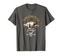 Dolomites Retro Vintage Apparel - Recuerdo de Dolomitas Camiseta