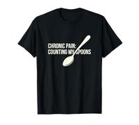 Dolor Crónico Contando Mis Cucharas Guerrero Enfermedad Invisible Camiseta
