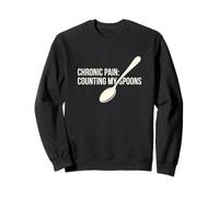 Dolor Crónico Contando Mis Cucharas Guerrero Enfermedad Invisible Sudadera