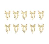 Dolor de uñas de metal uñas 3D Encanto uñas arte joyas uñas arte calcomanías artificiales para uñas de los pies decoración uñas cuidado