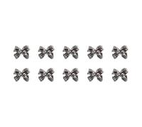 Dolor de uñas de metal uñas 3D Encanto uñas arte joyas uñas arte calcomanías artificiales para uñas de los pies decoración uñas cuidado