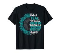 Dolor facial de la ayuda de la neuralgia del trigémino desgaste de la conciencia del verde Camiseta