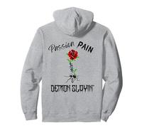 Dolor Pasión y Demon Slayin Sudadera con Capucha