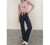 Dolores Promesas Camiseta de mujer con nudo tula círculo. Rosa 40/M