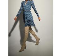 Dolores Promesas Vestido estampado pirámides. Multicolor 38