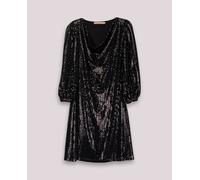 Dolores Promesas Vestido lentejuelas Emilia. Negro 48