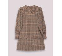 Dolores Promesas Vestido manga abullonada Margot. Gris 46