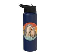 Dolphin And Seal Mejores Amigos Amistad Animal Stainless Steel Insulated Water Bottle