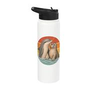 Dolphin And Seal Mejores Amigos Amistad Animal Stainless Steel Insulated Water Bottle