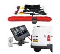 Dolphin Automotive Luz de freno trasera de alto nivel para Peugeot Expert y Citroen Dispatch Van a partir de 2016, con monitor de tablero de 7 pulgadas