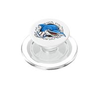 Dolphin Baseball Mascot Player Coach Team Spirit Gift PopSockets PopGrip para MagSafe