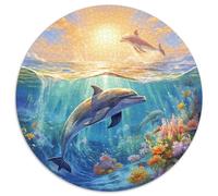 Dolphin Puzzle Imposible,desafío for Adults Juego Educativo 1000 Piezas Obra De Arte De Juego De para Adultos Y Niños A Partir De 12 Años 1000pcs (67.5x67.5cm)