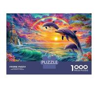 Dolphin Rompecabezas 1000 Piezas De Lógica - para Adultos, Niños Y Toda La Familia, Puzzle Juego Didáctico, 52x38cm/1000pcs