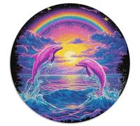 Dolphin Rompecabezas Imposible,desafío para Adultos Juego Educativo 1000 Piezas Obra De Arte De Juego De para Adultos Y Niños 1000pcs (67.5x67.5cm)