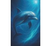 Dolphin - Sea Life Notebook Journal: Perfect for lovers of Marine Animals and the Ocean. For daily journaling, creative writing and note taking.