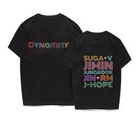 Dolpind Kpop BTS Persona Love Yourself Camiseta Suga Jungkook Jimin V Rap Monster, XXXL, Negro