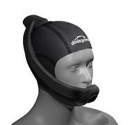 Dolsym Snorkel Tubo de Natación Integrado a Gorro de Neopreno Talla L Tubo Plus