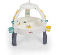 DOLU 2674 Fun Fountain - Mesa de arena y agua para niños, mesa de actividades para jugar con agua y arena, blanco/gris, adecuada para niños a partir de 24 meses, 82 x 98 x 98 cm