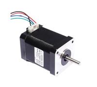 DOLUNTO Motor NEMA17 de 42 Pasos, 42BYGH60, 60 mm de Altura, 0,7 N, 2 Fases de 4 líneas, for Impresora 3D, máquina de Grabado (Size : 42BYGH60 0.7N Plug-in Type)