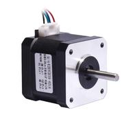 DOLUNTO Motor Paso a Paso 42, 42BYGH39, NEMA 17, par Grande 0,4 NM, Longitud 40 mm, for Impresora 3D, máquina de Grabado (Size : 42BYGH39 0.4N 1-Output-Shaft)