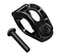 Dolvitrny Abrazadera de freno tipo H para SRAM para cambios MMX X, adaptador de clip de manillar de metal para control RockShox, retención de desviador ajustable, solución compacta de cabina