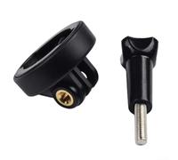 Dolvitrny Adaptador de montaje frontal para computadora de bicicleta para Garmin 520 Plus 530 830 1030, soporte base GPS para ciclismo con conector de cámara de luz, soporte de extensión de cuarto de