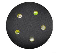 Dolvitrny Almohadilla de respaldo DA de 5 pulgadas con patrón de 5 agujeros, almohadilla de lijadora orbital aleatoria de gancho y bucle, placa de respaldo de pulido de espuma de poliuretano para