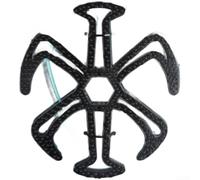 Dolvitrny Almohadilla para casco para ciclistas y motociclistas con capa cómoda de silicona y arquitectura ventilada (negro empaquetado)