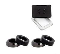 Dolvitrny Arandela convexa cóncava M6 para montaje de pinza de freno MTB, junta de aleación TC4 compatible con, arandelas de tornillo con revestimiento PVD para accesorios de ciclismo de bicicleta de