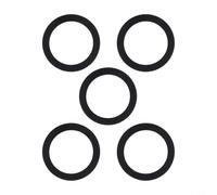 Dolvitrny Arandela de soporte inferior de aleación de aluminio para bielas de bicicleta, espaciador hueco del cigüeñal de 32 mm externo para arandela de plato compatible con Mountain (32 x 24 x 2 mm