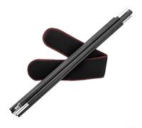 Dolvitrny Bastones de lona de fibra de carbono para toldo de camping, toldo de refugio, soporte de tienda de campaña, bastón plegable y ligero para senderismo, para caña telescópica duradera de 1,55 a