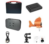 Dolvitrny Buscador de peces con pantalla IPS de 4.3 pulgadas, cámara subacuática gran angular de 195°, impermeable IP68 para pesca de tiburones, pesca en hielo y visualización de aguas profundas (IPS