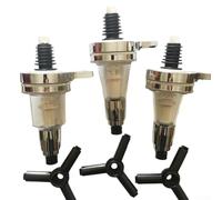 Dolvitrny Cabezal dispensador de vino de múltiples cabezales montado en la pared para estante de vertido de bar, dispensador de licor cuantitativo, 25/35/45 ml, herramienta vertical de preparación