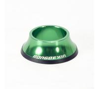 Dolvitrny Casquillo del auricular de la bici de la aleación de aluminio | Tubo de dirección de horquilla, tapa de junta tórica impermeable, relleno de huecos de manga de goma