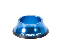 Dolvitrny Casquillo del auricular de la bici de la aleación de aluminio | Tubo de dirección de horquilla, tapa de junta tórica impermeable, relleno de huecos de manga de goma
