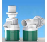 Dolvitrny Controlador automático de nivel de agua con sensor de válvula flotante para regulación de agua de tanque y estanque, diseño compacto de nailon, alta resistencia, para fácil (2)