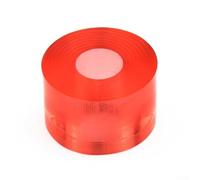 Dolvitrny Copas pivotantes de repuesto para monopatín y longboard, juego de almohadillas amortiguadoras de poliuretano con bujes cónicos y cilíndricos, reemplazo de copa pivotante de camión (rojo 95A)