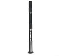 Dolvitrny Delantero y trasero para eje pasante de 12 mm para montaña y carretera para bicicleta, repuesto de cubo de rueda ligero de aleación de aluminio con diseño de eje pasante seguro (12 x 142 160