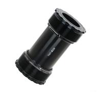Dolvitrny Eje de pedalier roscado T47 con cojinete de porcelana para bielas de 24-29 mm, aleación de aluminio impermeable sellada pieza de bicicleta (T47-30 A)