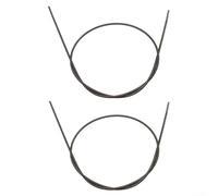 Dolvitrny Eje de transmisión flexible para recortadora 4130 711 3210 núcleo compatible para FS55 FS85 FS75, cable de jardín, conjunto de eje de transmisión de desbrozadora, 2