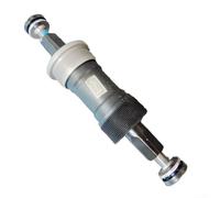Dolvitrny Eje inferior de bicicleta para TSDZ2 para motor de transmisión media, 73 x 124 mm para cono cuadrado BSA, pieza de repuesto de rodamiento de cartucho de aleación para reparación de