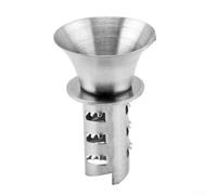 Dolvitrny Exprimidor manual de cítricos con diseño de tornillo para limón, naranja y lima, prensa manual de acero inoxidable 304, herramienta de cocina no reactiva para extracción