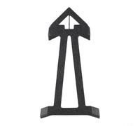 Dolvitrny Herramienta de ajuste de asiento de bicicleta, soporte de cuatro patas para corrección precisa del ángulo, diseño estable de ABS para bicicletas MTB y de carretera (A)