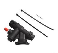 Dolvitrny Inflador tipo K para BCD, repuesto de válvula de inflado de 45 grados, compatible con equipo de buceo compensador tipo K