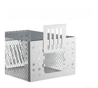 Dolvitrny Interior - Trampa para ratones - Jaula de ratas reutilizable automática hecha de hierro galvanizado, puerta de entrada unidireccional, sin químicos y segura para hogares con niños y mascotas